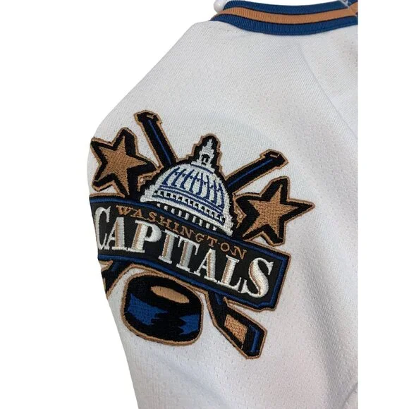 Vintage Washington Capitals Starter Jersey XL NHL Eastern Conference 7212